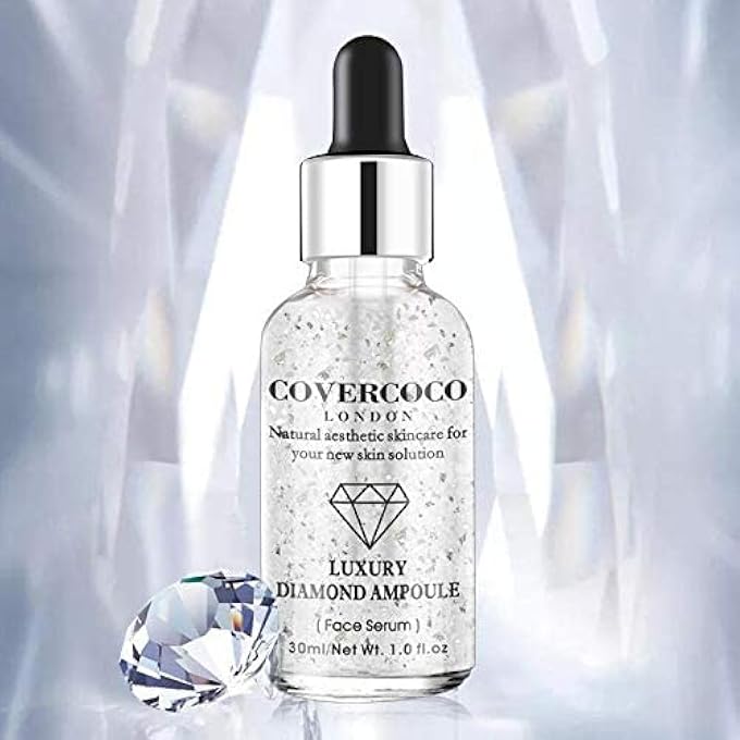 Covercoco LONDON LUXURY DIAMOND AMPOULE FACIAL SERUM ANTI ACNE MOISTURIZER WHITENING ANTI AGING INTENSIVE FACE LIFTING FIRMING BRITENING ANTI WRINKLE NATURAL AESTHETIC SKIN CARE SOLUTION - Image 3